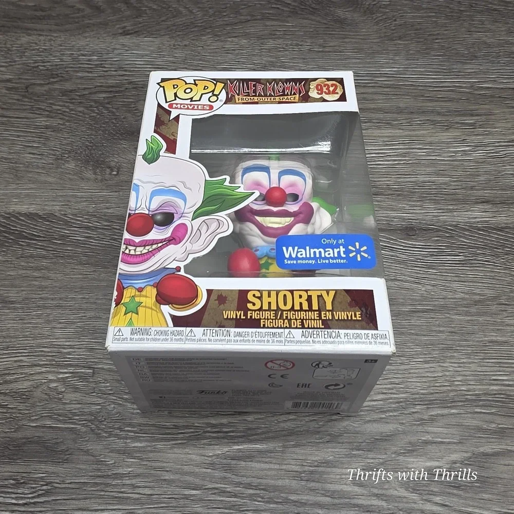 Funko Pop! Vinyl Figure - Shorty #932 - Killer Clowns From Outter Space